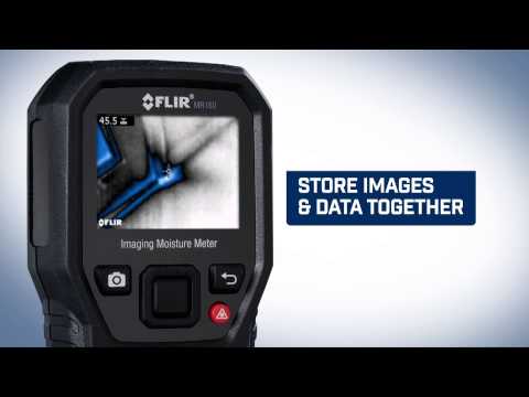 flir mr160 moisture meter video