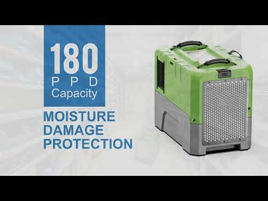 video of AlorAir - Storm LGR Extreme - Commercial LGR Dehumidifier - 180 PPD