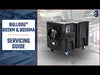 servicing guide video of Bulldog® BD2KM & BD2KMA Negative Air Machine | Abatement Technologies 