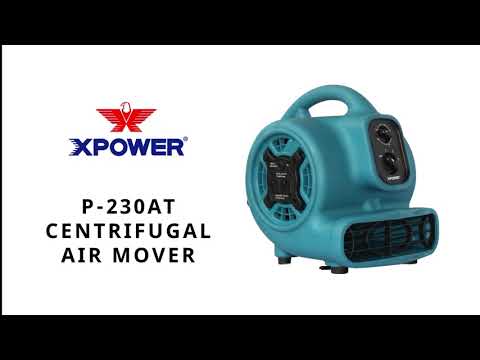 video of xpower air mover p 230at