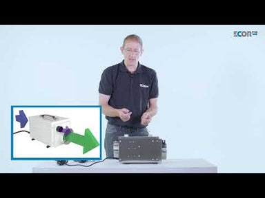 video of EPD50-PRO 50 Pt Stainless Steel Desiccant Dehumidifier
