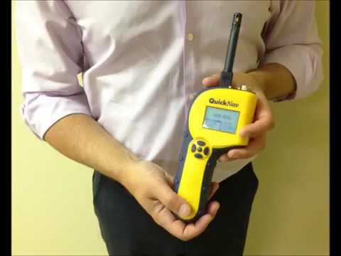 video of the delmhorst quicknav moisture meter