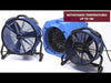 video of XPOWER X-39AR Professional Sealed Motor Axial Fan (1/4 HP) 