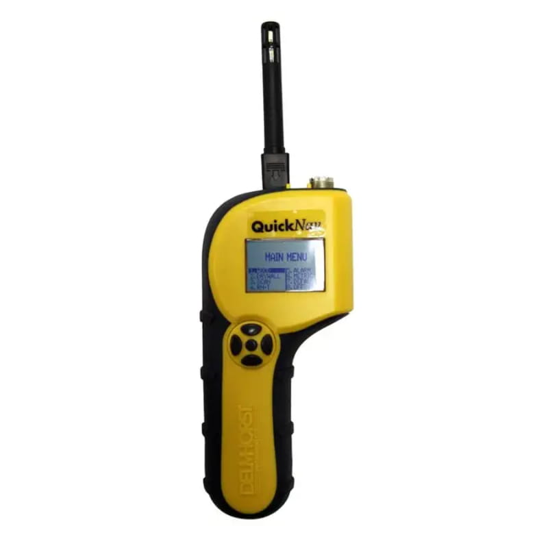 main view of quicknav moisture meter for insulation