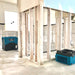 XPOWER X-2580 Professional 4-Stage HEPA Mini Air Scrubber at construction site