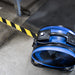 blue xpower x 35ar in a warehouse setting