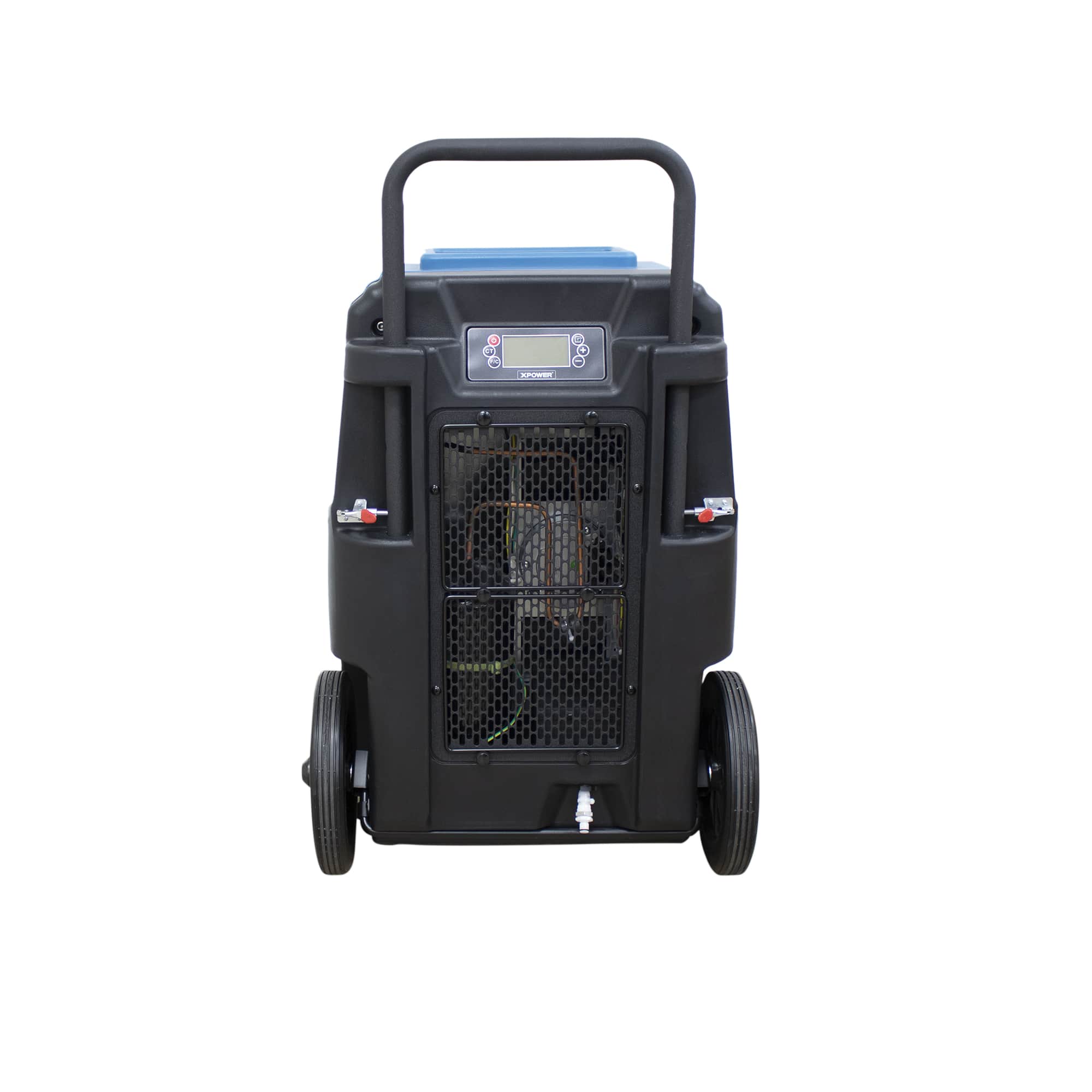 xpower xd 165l lgr dehumidifier in blue back view