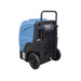 xpower xd 165l lgr dehumidifier in blue right back angled view