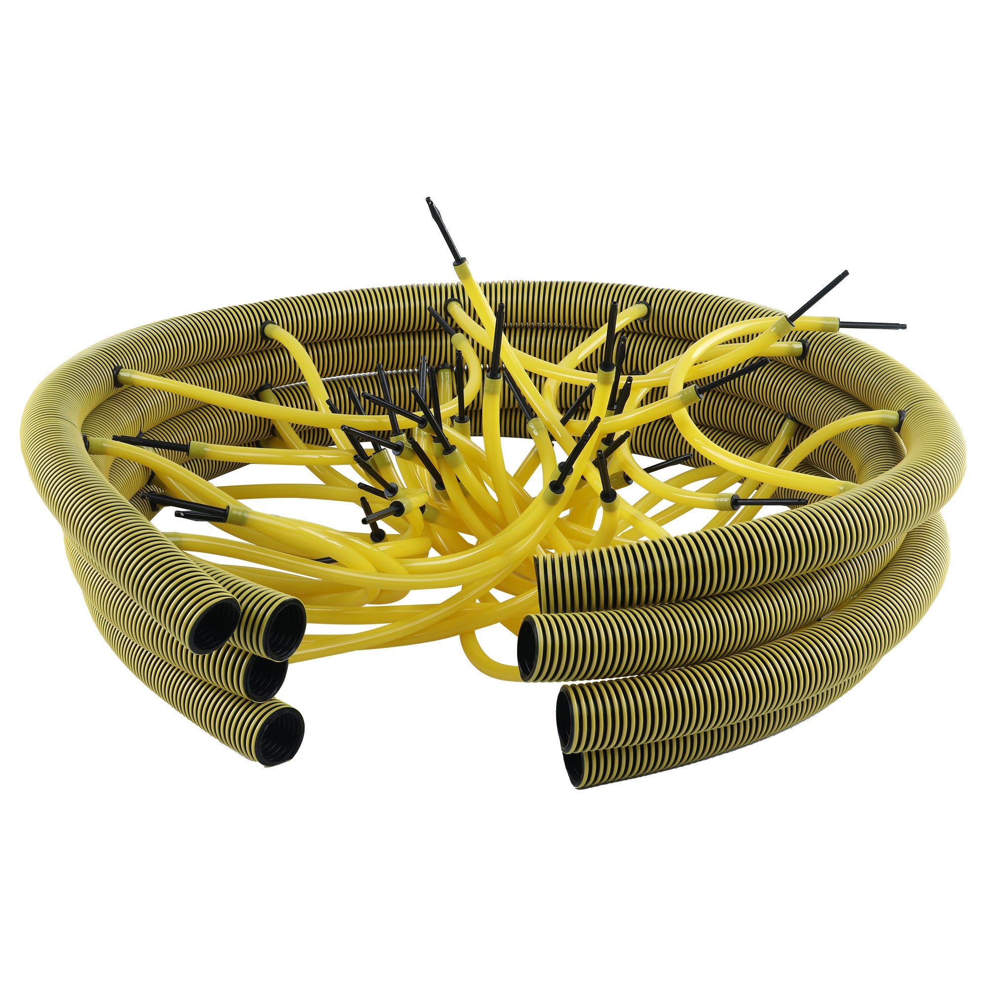 XPOWER PDS-Pro System Pressurized Wall Cavity Drying Kit Variable Speed Variable Heat Brushless Motor hoses view