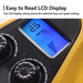 XPOWER PDS-Pro System Pressurized Wall Cavity Drying Kit Variable Speed Variable Heat Brushless Motor lcd display view
