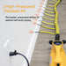 XPOWER PDS-Pro System Pressurized Wall Cavity Drying Kit Variable Speed Variable Heat Brushless Motor heating wall view