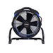 front view of a blue XPOWER P-39AR Professional Axial Fan