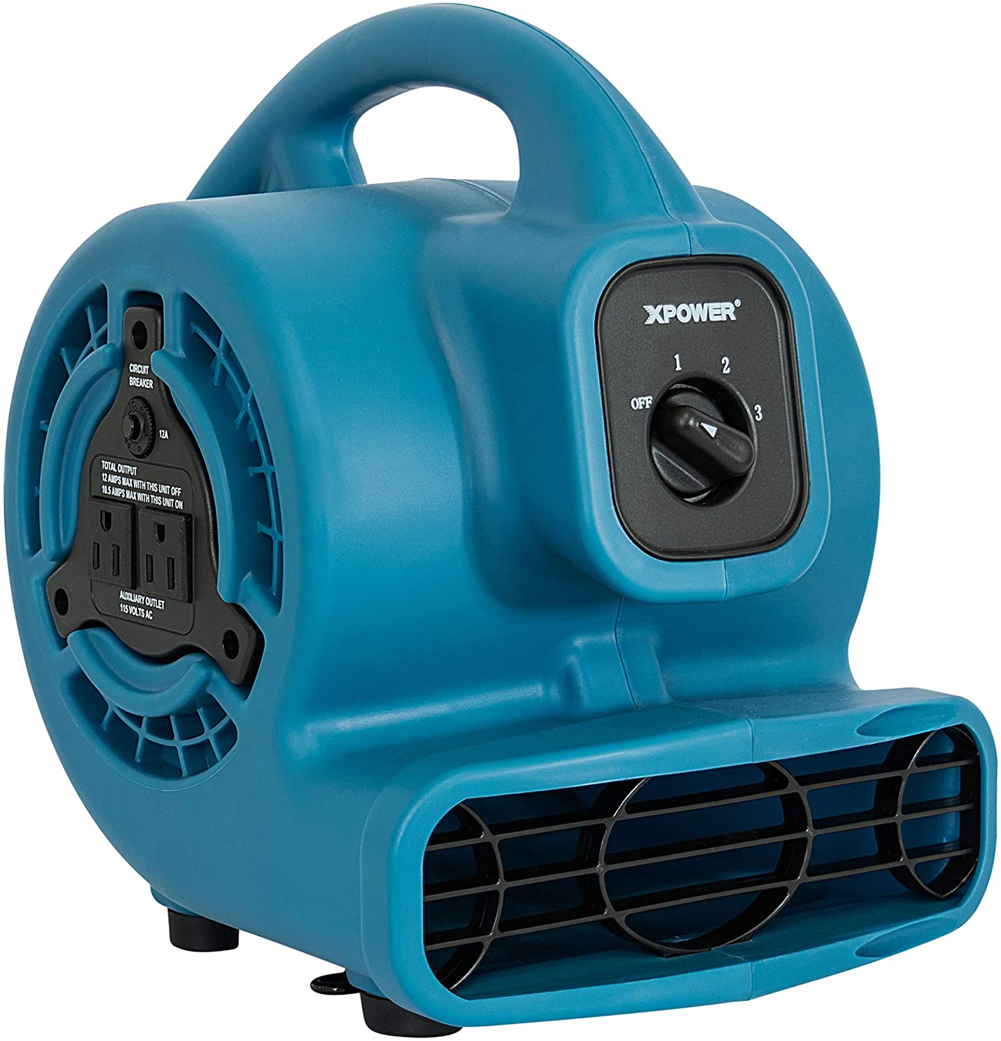 XPOWER P-80A Mighty Air Mover – BLUE & BLACK main view in blue