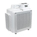 main view of a white XPOWER X-2830 Professional 4-Stage HEPA Air Scrubber - 550 CFM