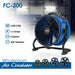 specs on XPOWER FC-300 Multipurpose 14” Pro Air Circulator Utility Fan
