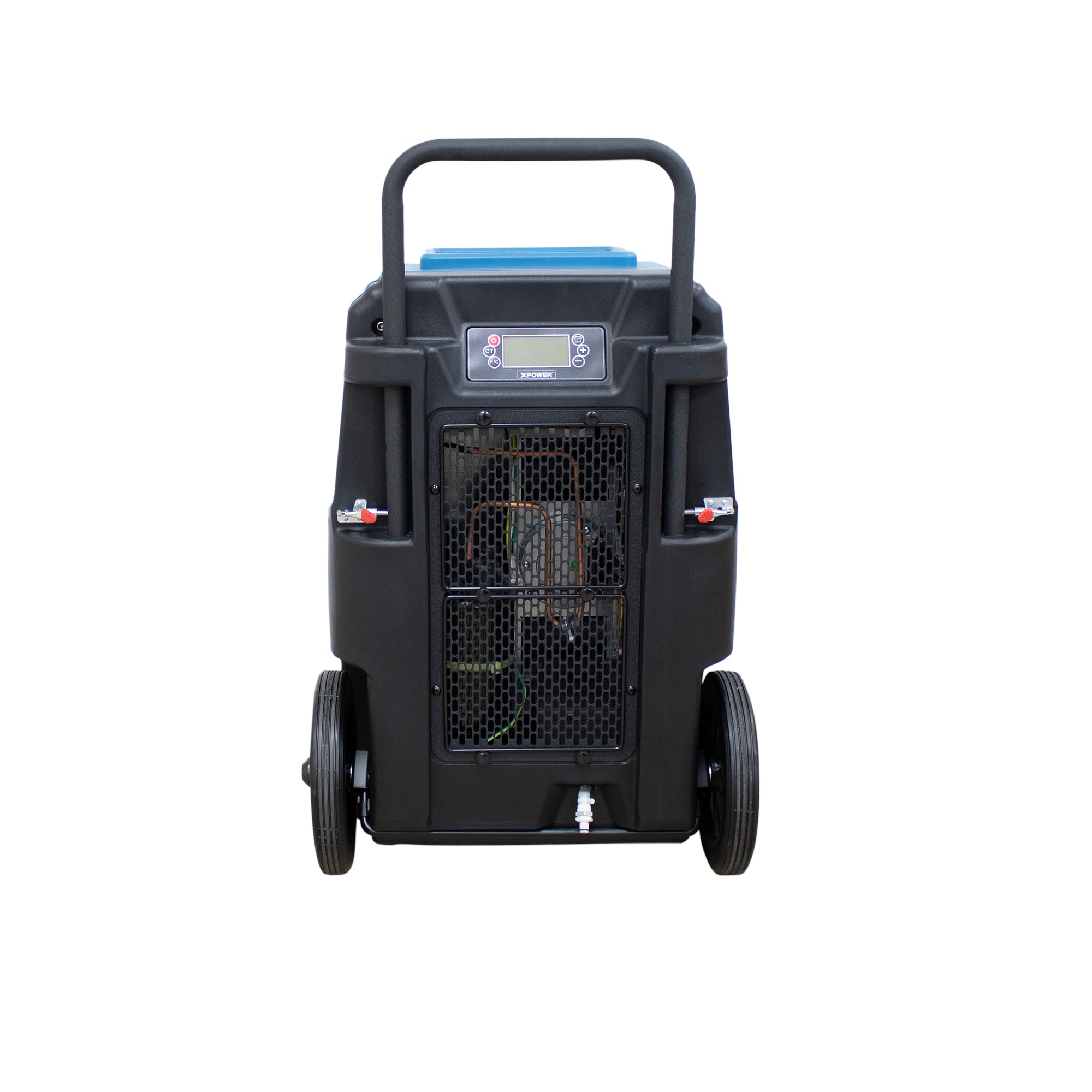 XPOWER XD-165L Low Grain Refrigerant (LGR) Dehumidifier
back view straight on
