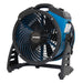 XPOWER P-21AR Industrial Axial Air Mover angled front view