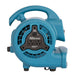 side view of XPOWER P-80A Mighty Air Mover – BLUE & BLACK
