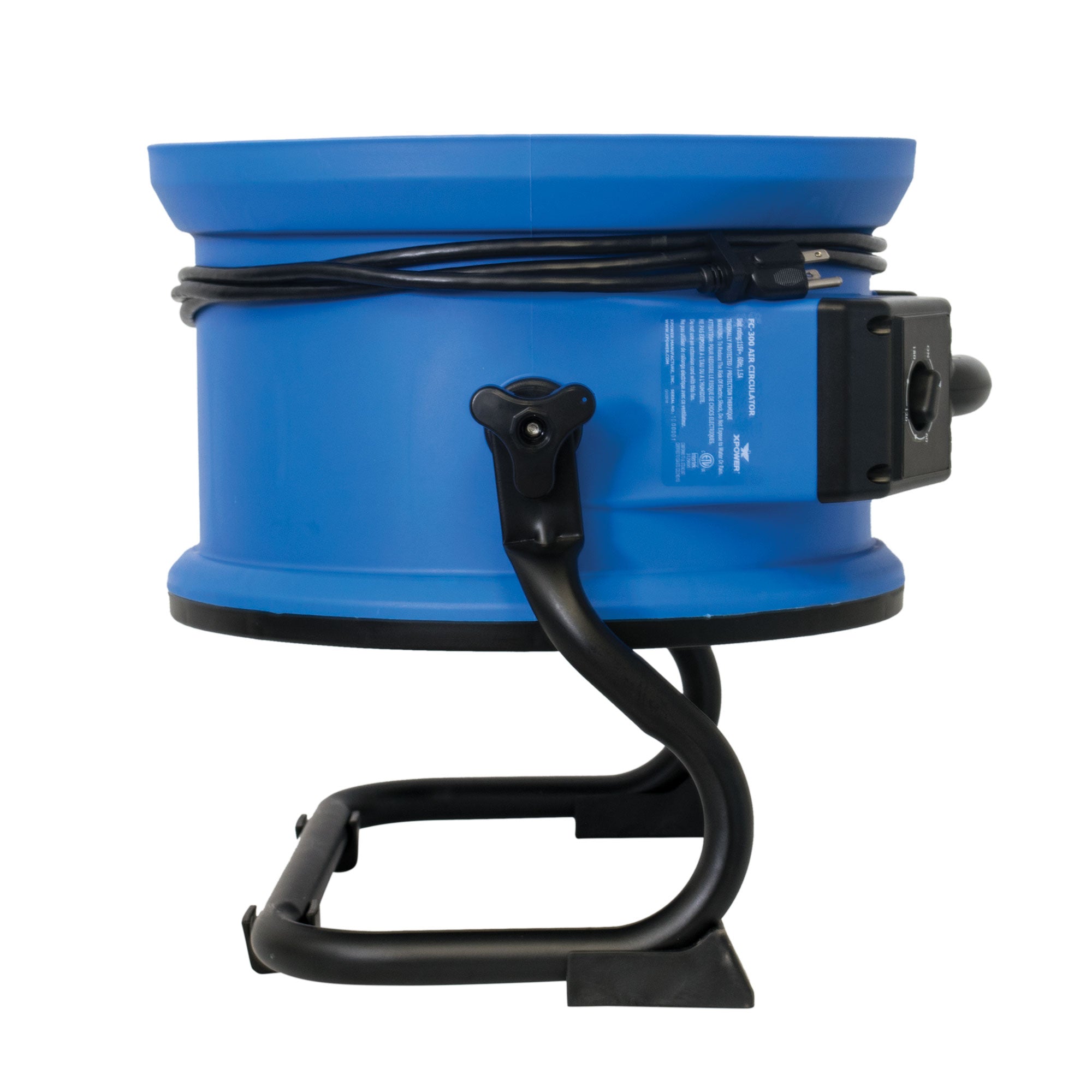 upwards use of XPOWER FC-300 Multipurpose 14” Pro Air Circulator Utility Fan
