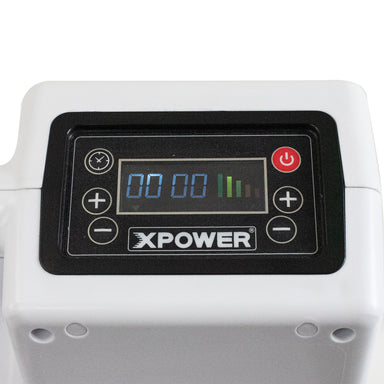 XPOWER X-2800 Professional 3-Stage HEPA Air Scrubber control panel