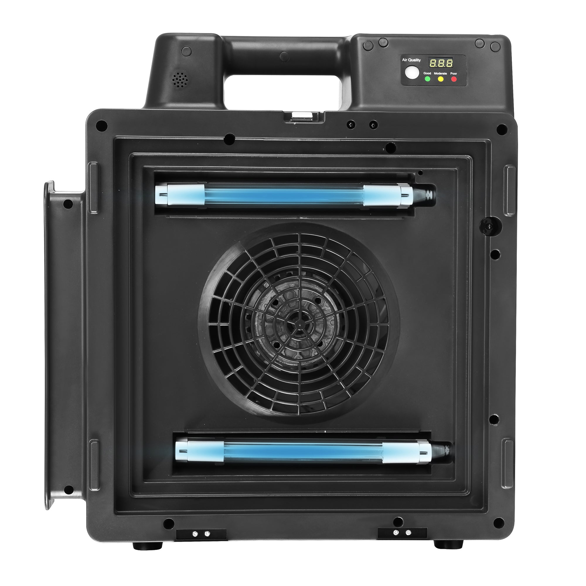 XPOWER X-2830U Professional 5-Stage HEPA Air Scrubber with dual UV lights (UV-C) UV lights view