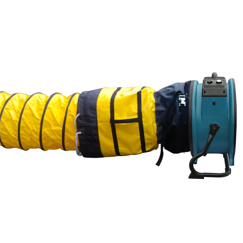 XPOWER 25 Ft. Ducting Hose 16 Inch. Diameter (16DH25) application view 2