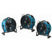 XPOWER X-47ATR Professional Sealed Motor Axial Fan (1/3 HP) daisy chain view