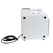 back view of a XPOWER X-2800 Professional 3-Stage HEPA Air Scrubber - 550 CFM with power cord shown