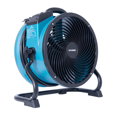 XPOWER X-39AR Professional Sealed Motor Axial Fan (1/4 HP) main view in blue