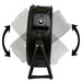 XPOWER FD-630D Brushless DC Motor High Velocity 24” Drum Fan side view showing 360 degree rotation