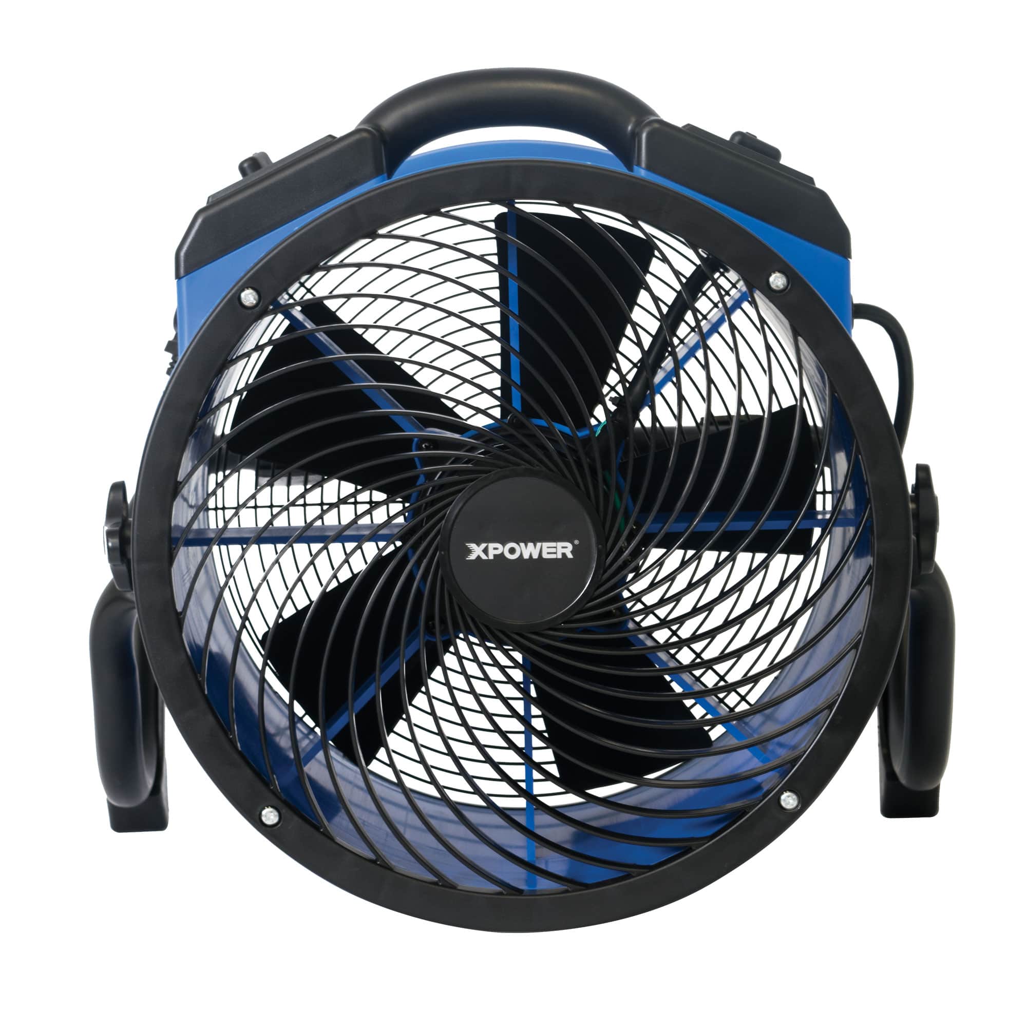 front view of xpower fc 300 in blue