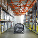 view of XPOWER FD-630D Brushless DC Motor High Velocity 24” Drum Fan in a warehouse