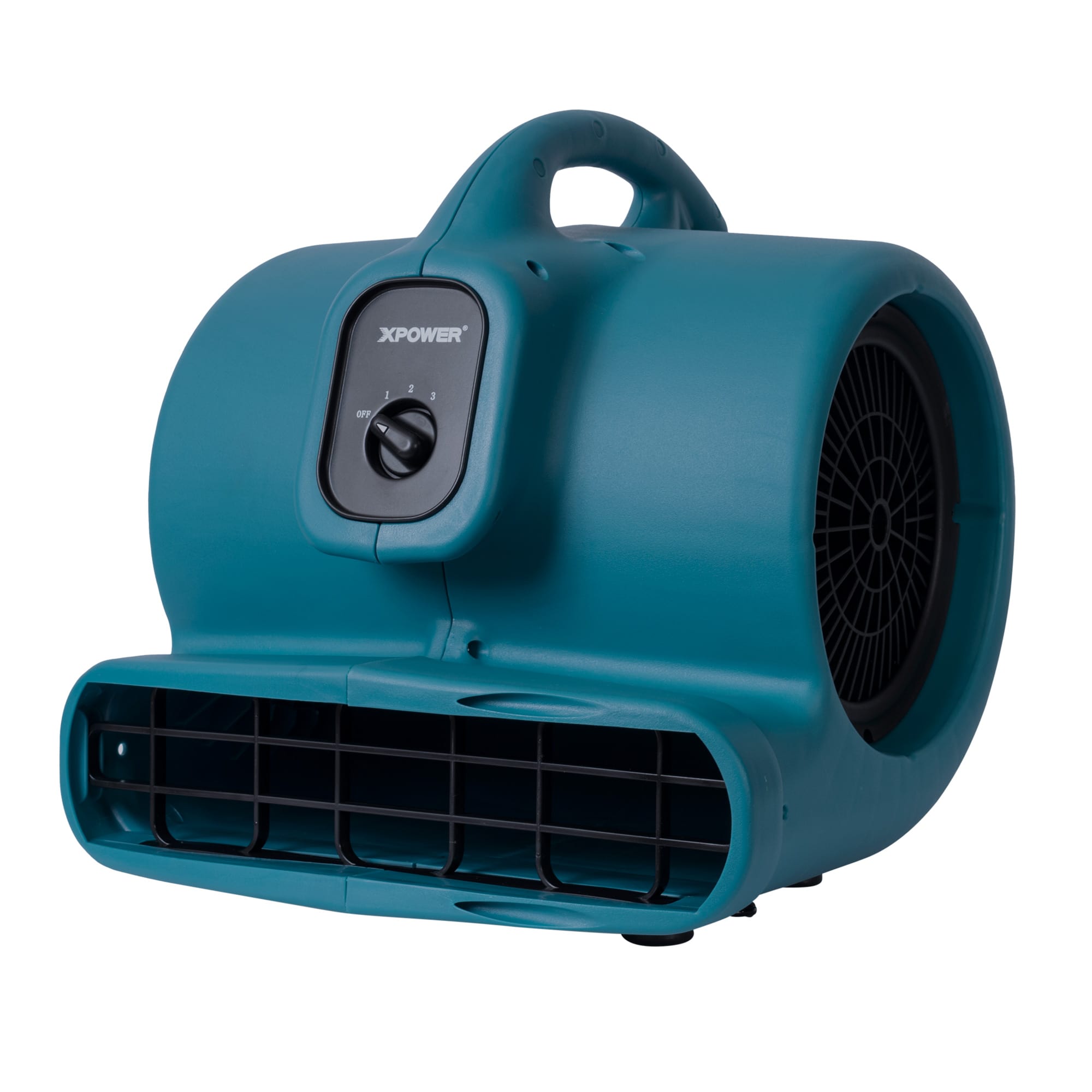 xpower p 630 air mover in blue left side view