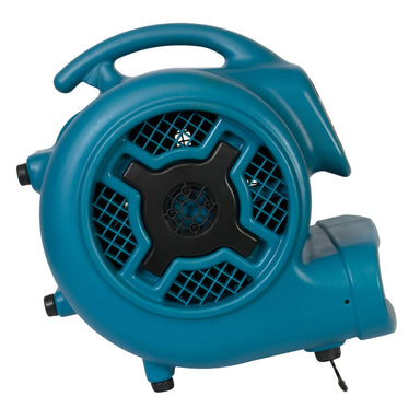 xpower p 830 in blue side view showing 20 degree kickstand drying position