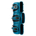 xpower p 830 air mover in blue view showing 3 units stacked for storage or transport