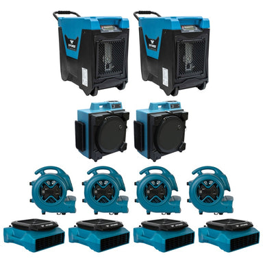 xpower water restoration equipment package pro kit main view