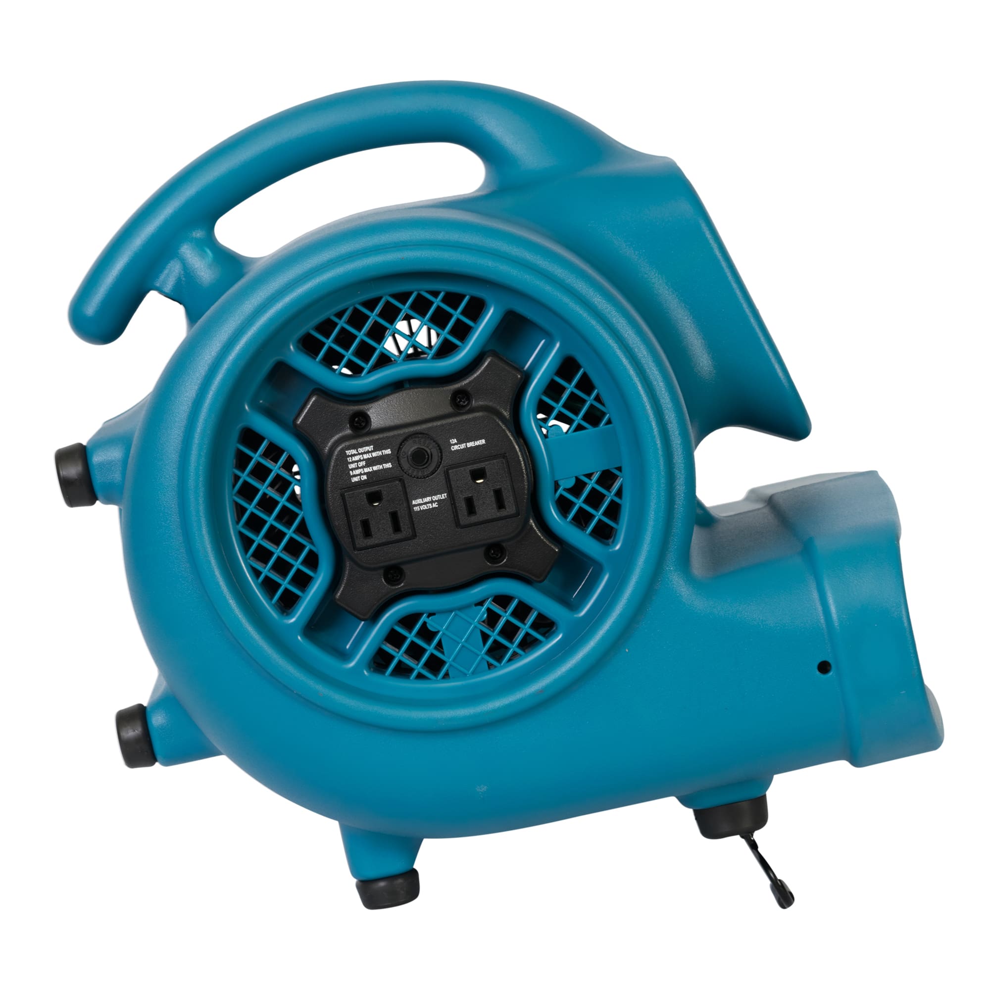 side view of a blue xpower x 400a at a 20 degree drying position