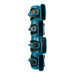 4 stacked xpower x 400a in blue for storage or transport