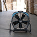 a blue xpower x 47atr axial fan in a warehouse