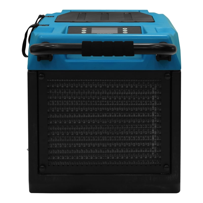 xpower xd 130li lgr dehumidifierin blue back view