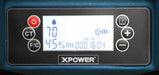 water damage restoration equipment packages xpower xd 85l2 control panel view