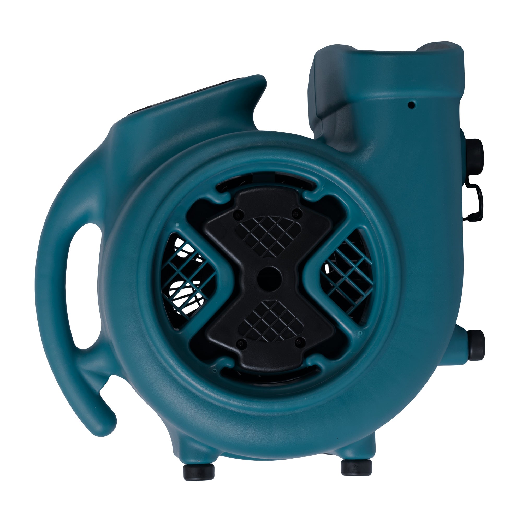 XPOWER P-630 1/2 HP 3 Speed Air Mover, Carpet Dryer, Floor Fan, Blower - 2980 CFM  90 degree view