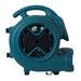 side view of XPOWER P-630 1/2 HP 3 Speed Air Mover, Carpet Dryer, Floor Fan, Blower - 2980 CFM 