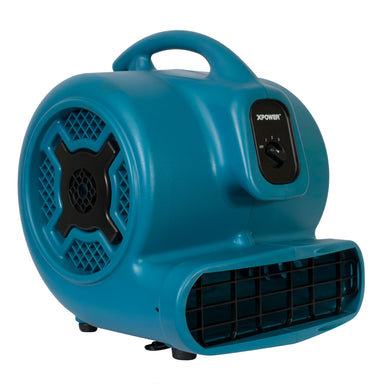 main view XPOWER P-830 1 HP Air Mover - 3600 CFM
