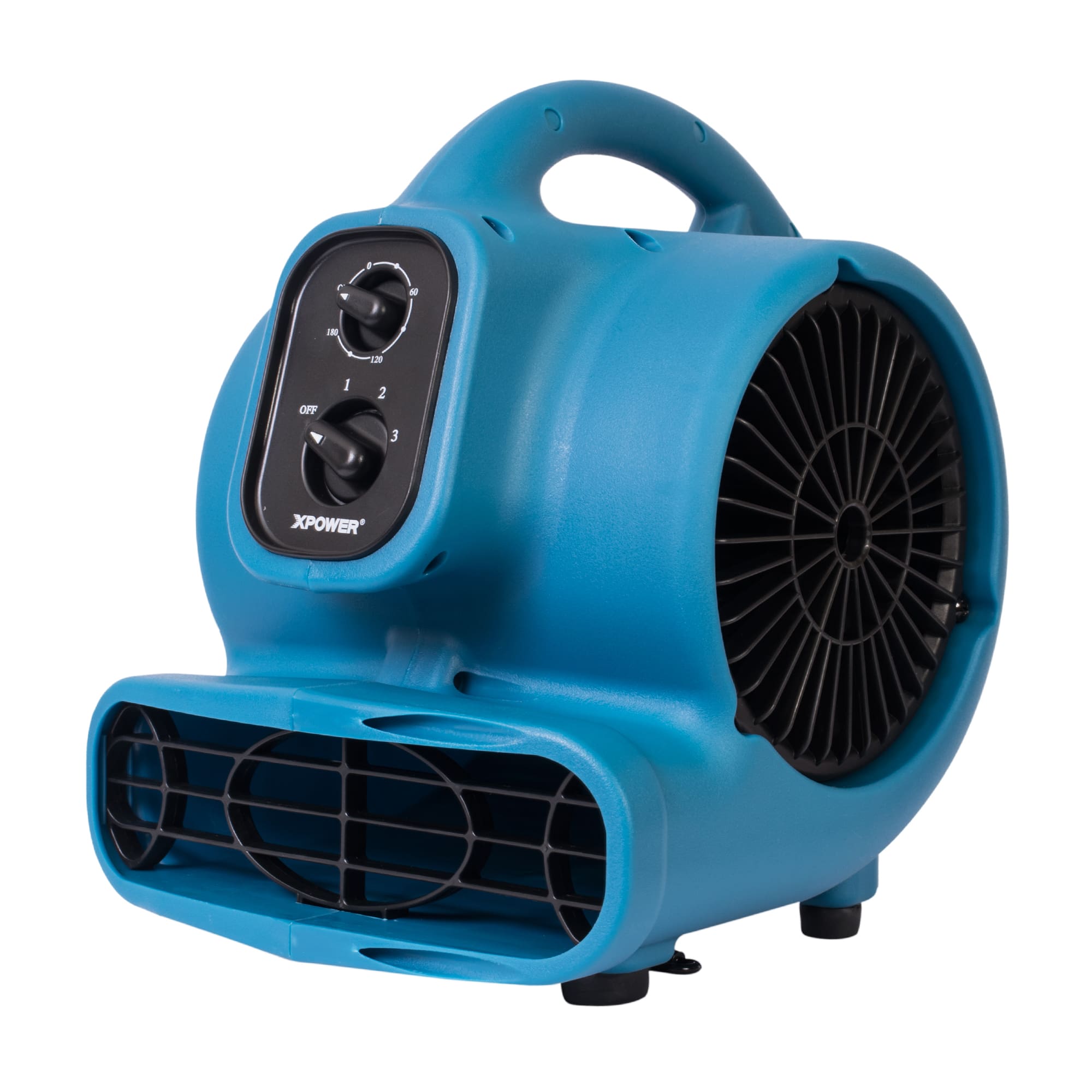 right view of a xpower p 230at in blue