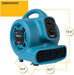 image showing dimensions of a blue xpower p 230at