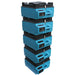 stacked view of XPOWER X-3400A Professional 3-Stage HEPA Air Scrubber - 600 CFM