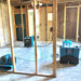 XPOWER X-3580 Professional 4-Stage HEPA Air Scrubber - 600 CFM on job site view