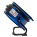 XPOWER X-48ATR Professional High Temperature Axial Fan (1/3 HP) tilted upwards view