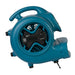 XPOWER X-600A 1/3 HP Air Mover with Daisy Chain in blue side view